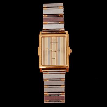 ARMBANDSUR, doublé, Raymond Weil, 1900-talets fjärde kvartal.