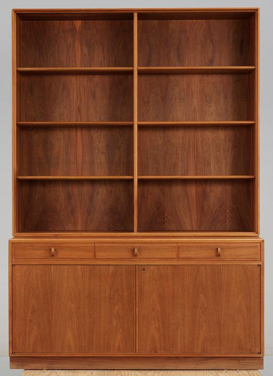 BOKHYLLA, 2 delar, Bertil Fridhagen, Bodafors, 1950/60-tal.