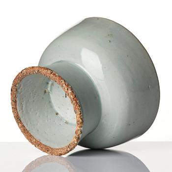 Offerskål, porslin. Korea, Joseon, 1800-tal.