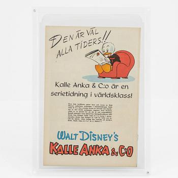Serietidning, "Kalle Anka & Co" Nr 4, 1950".