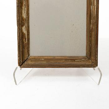 Mirror, folk art, circa 1800.
