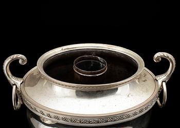 SAMOVAR, försilvrad metall, 1800-tal.