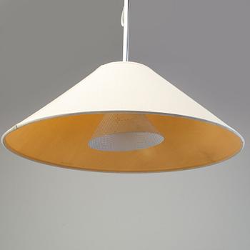 A table and a ceiling lamp "Grevie" by Lars Bessfelt for Ateljé Lyktan, Sweden, 1980´s.