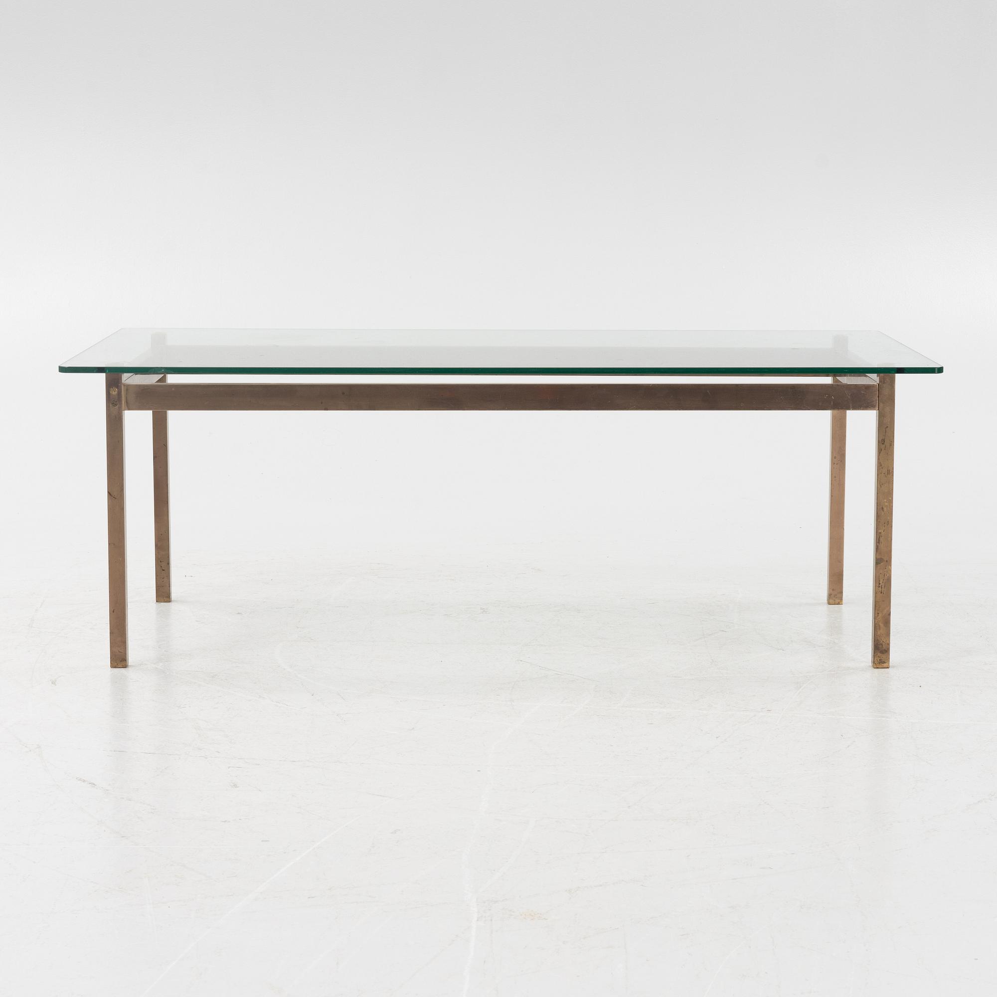 A 1970's/80's coffee table.