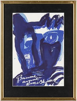 Bengt Lindström · BENGT LINDSTRÖM, litografi, signerad och numrerad 65/150.