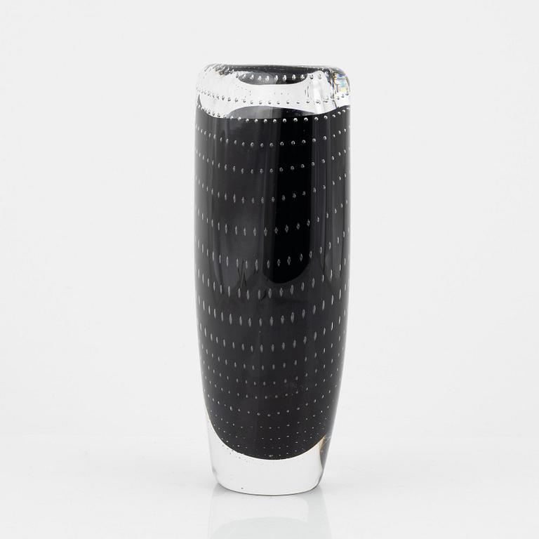 Vicke Lindstrand, a glass vase, Kosta.