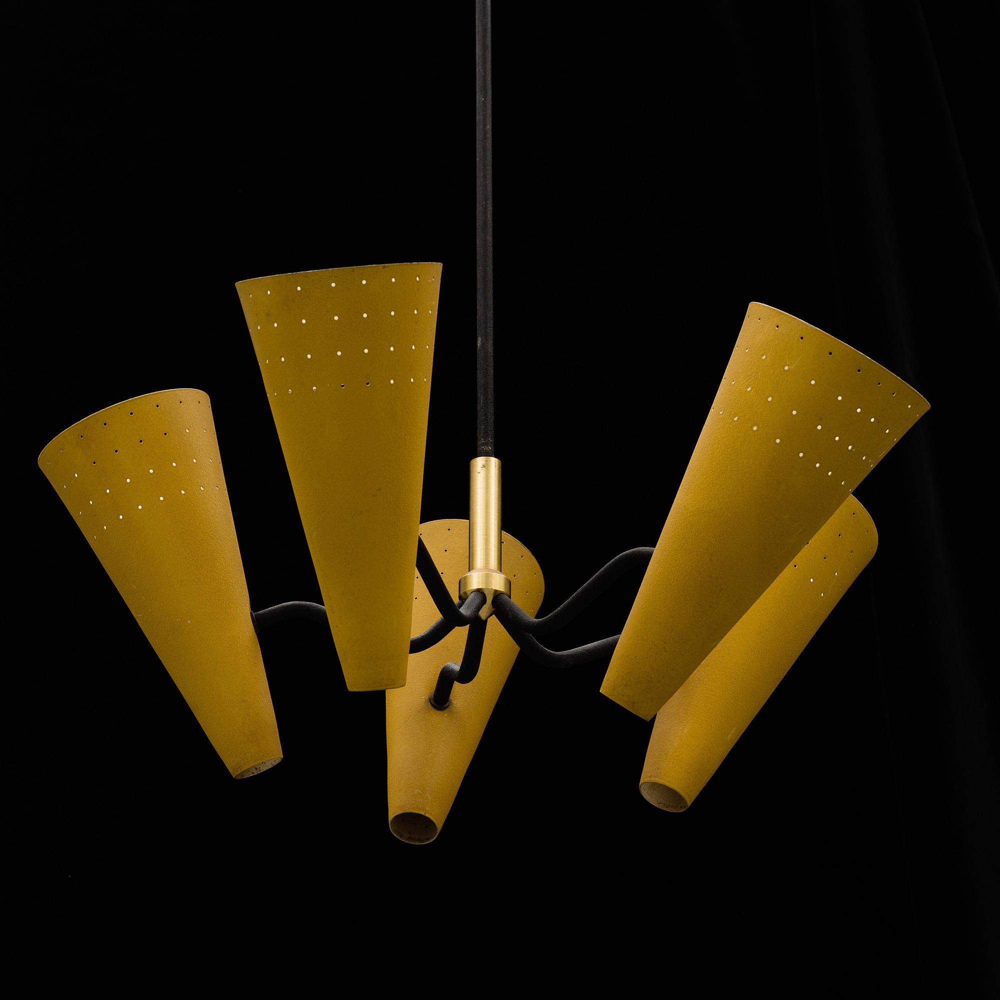 A 1950s ceiling light.