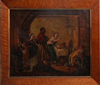 OKÄND KONSTNÄR, 1800-tal, olja på duk, osign.