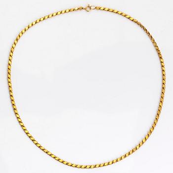 Necklace, 21K gold, Damascus, Syria.