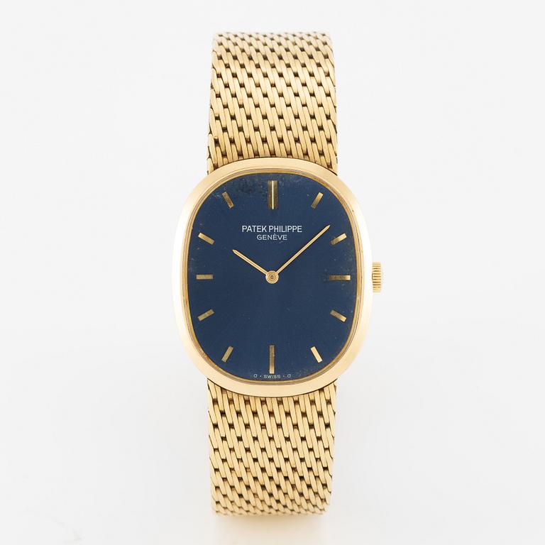 Patek Philippe, Geneva, Golden Ellipse, wristwatch, 27 x 32 mm.
