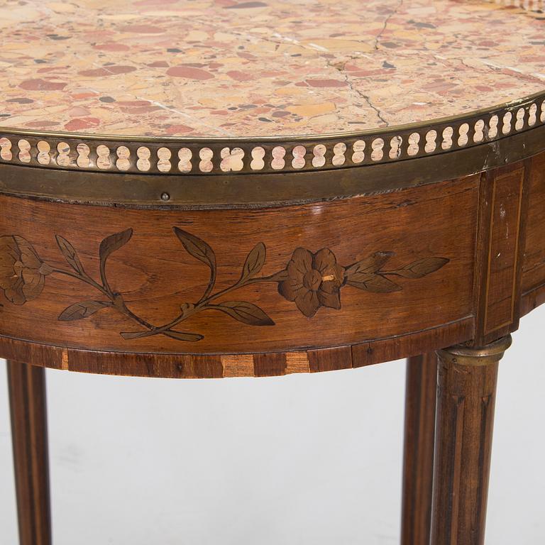 A late 19th-century table with drawer, Central Europe.