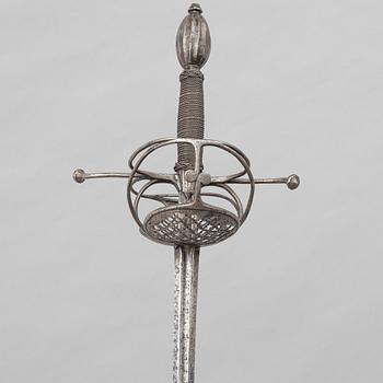 Rapier, second half of the 17th century.