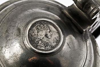 STOP, tenn, Sverige, 1795. Otydl mästarstämplar.