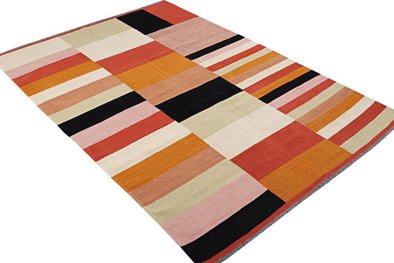 A rug, Kilim, Modern Design, ca 245 x 170 cm.