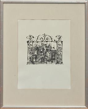 ANTONI CLAVÉ, litografi, signerad, Epreuve d´artiste.