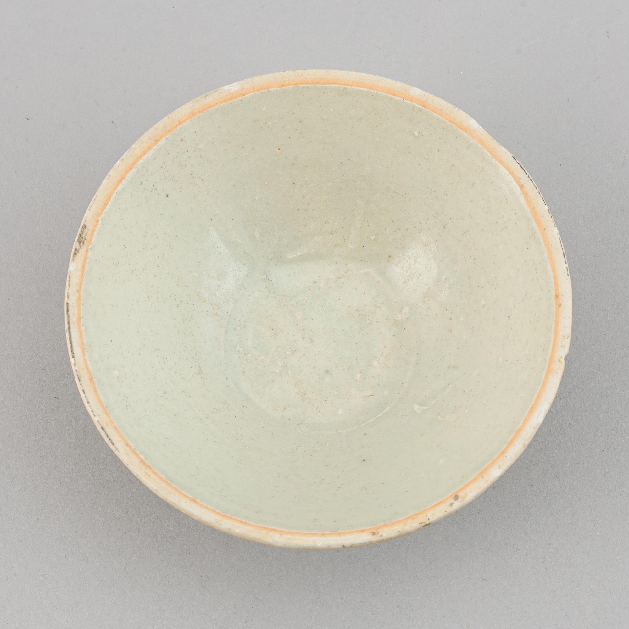 A ceramic bowl, presumably Song dynasty (960-1279).