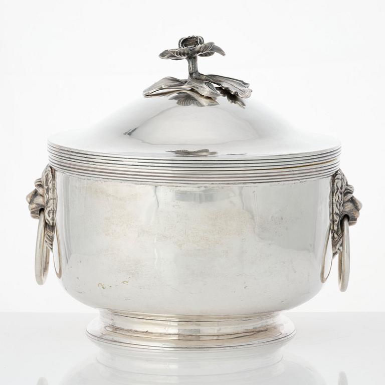Terrin, icke identifierad mästarstämpel AIW, silver, S:t Petersburg 1790.