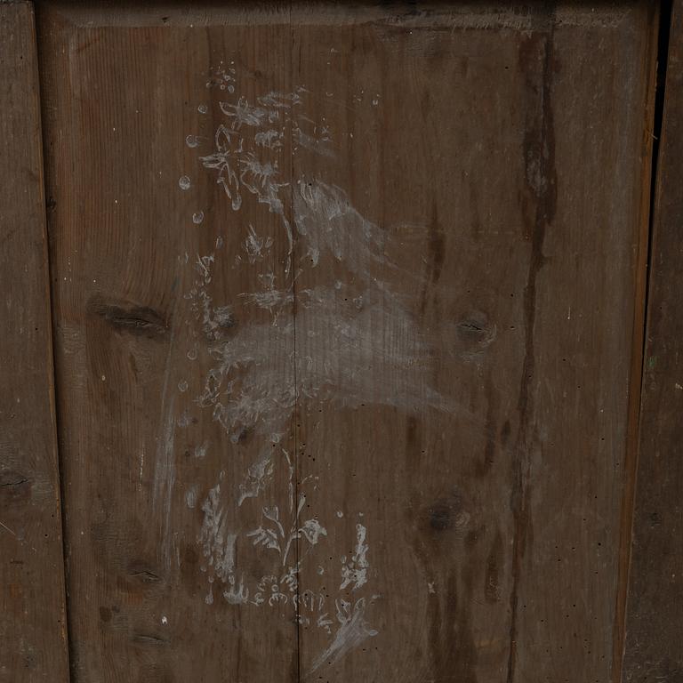 A cabinet, late 19th century.