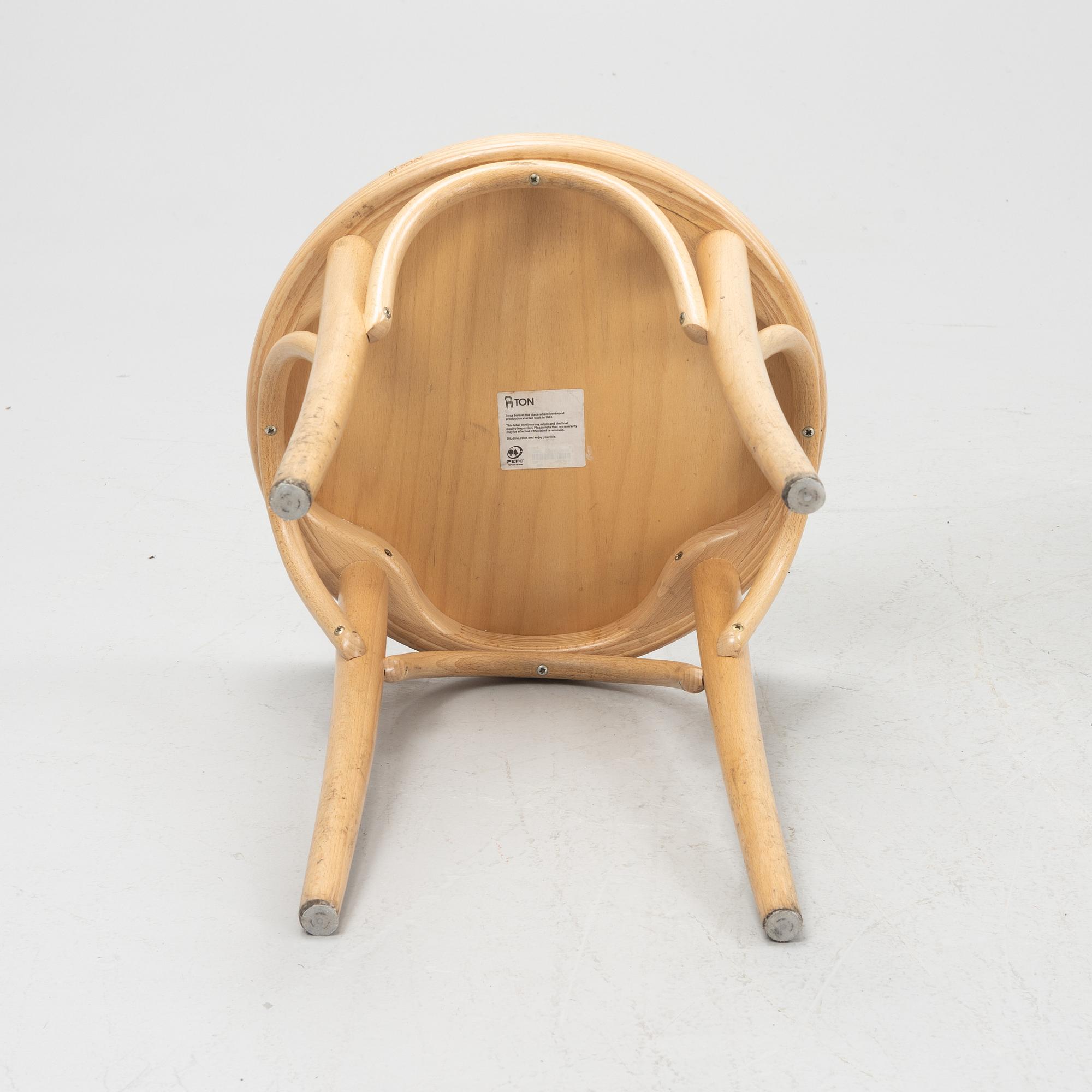 Stools, 4 pcs, "Stool No 60", TON.