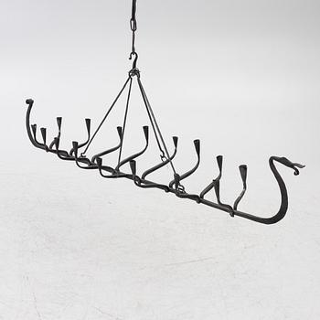 Chandelier, second half of the 20th century.