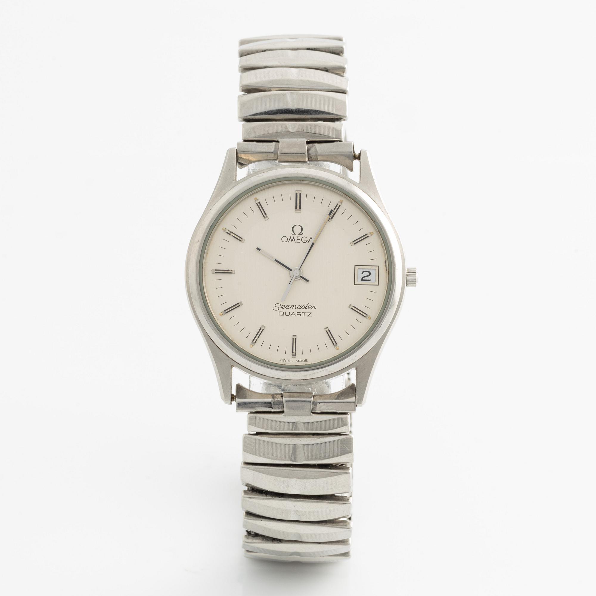 Omega, Seamaster, armbandsur, 34 mm.