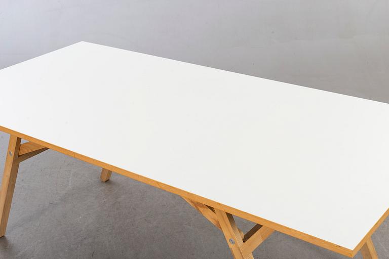A "KLOPSTOCK" table, Nils Holger Moormann for Daniel Kern, 21th cebtury.