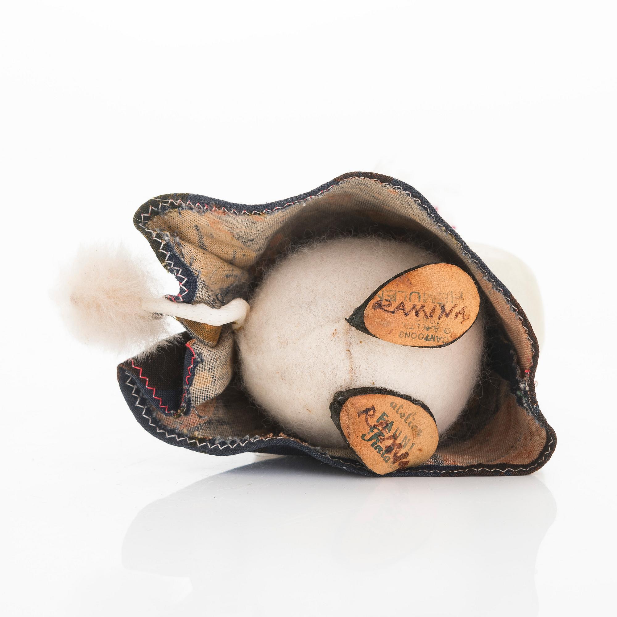 Atelier Fauni, Muminfigur "Hemulens Moster", Atelier Fauni, Finland 1960-tal.