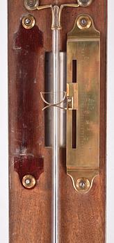 KVICKSILVERBAROMETER, Johan Gustaf Hasselström, märkt IGH, tidigt 1800-tal.