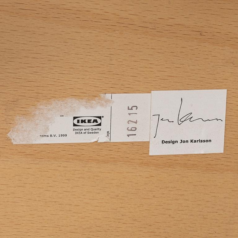 Jon Karlsson, pallar/sidobord, fyra stycken, IKEA PS 2017.