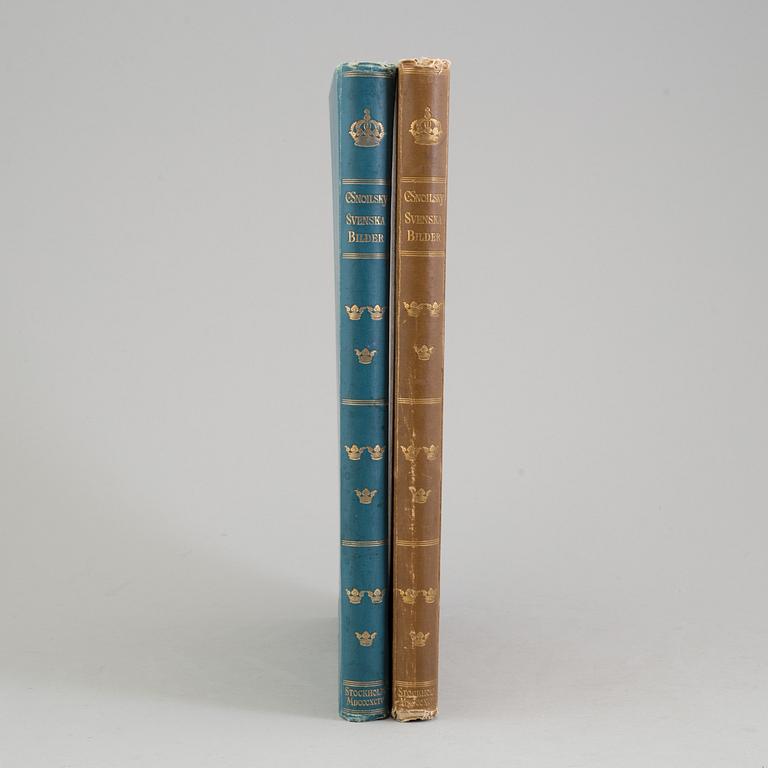 TWO BOOKS by Carl Snoilsky, 1904.