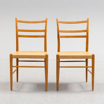 Six Yngve Ekström "Gracell" chairs from Gemla, 1950s / 60s.