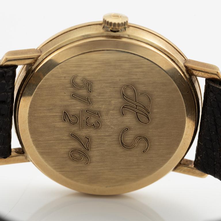 Omega, Genève, wristwatch, 34 mm.