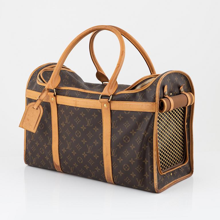 Louis Vuitton, a monogram canvas dog carrier, 2000.