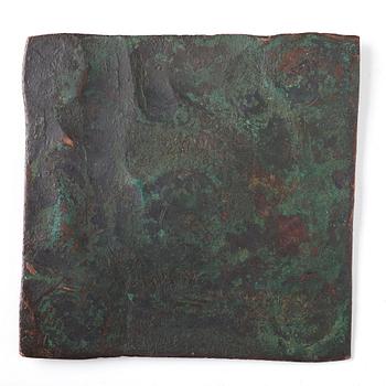 A Swedish coppar plate money 1756.