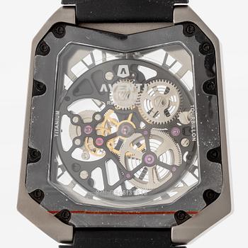 Aventi, A-10 Tourbillon, wristwatch, 48.5 x 55.5 mm.