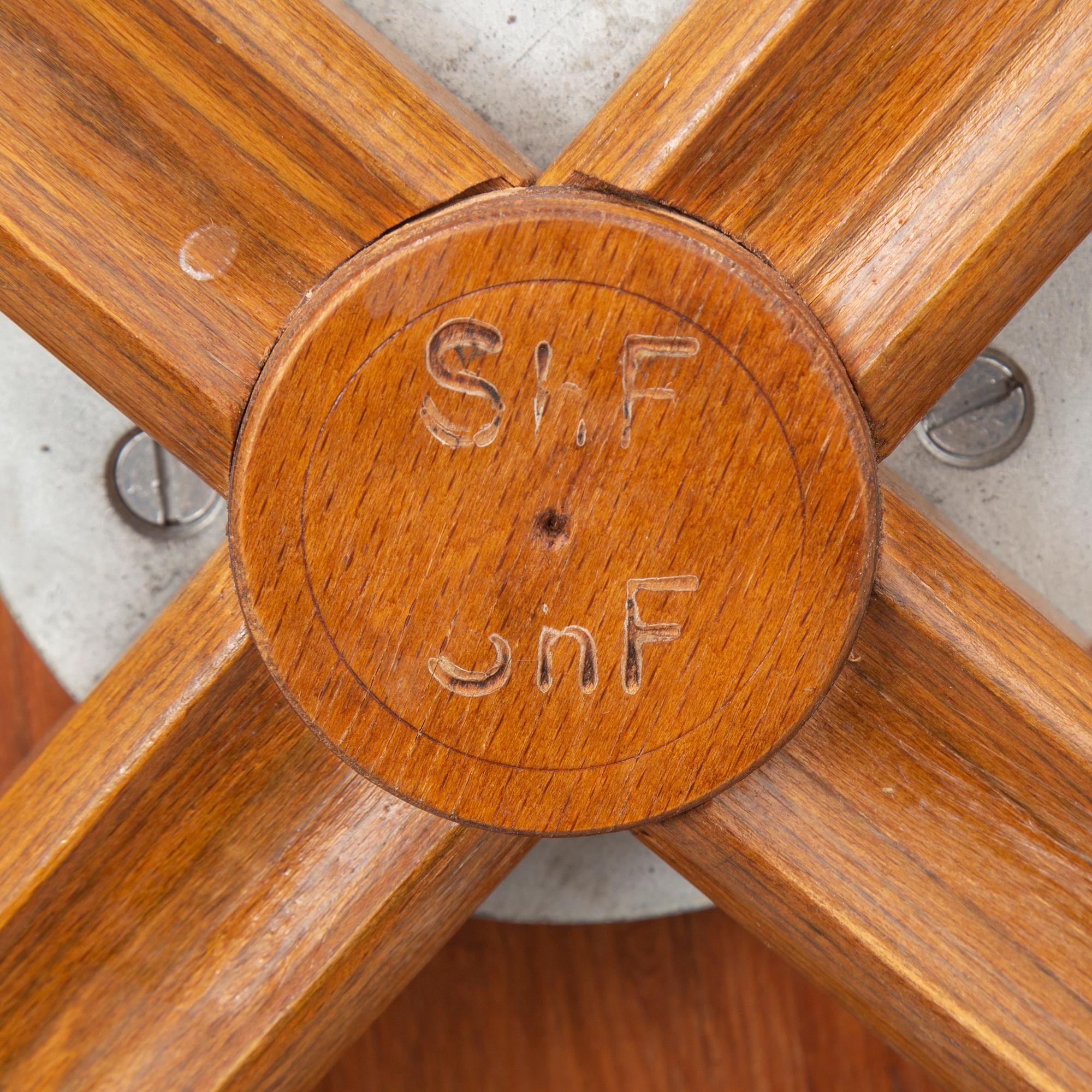 Arne Jacobsen, stolar, 6 st, "Grand Prix", Fritz Hansen, Danmark, 1950-tal.