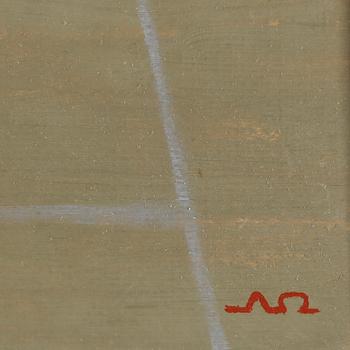ARNE ÖDBERG, oil on åanel signed with monogram. Dated -54 verso.