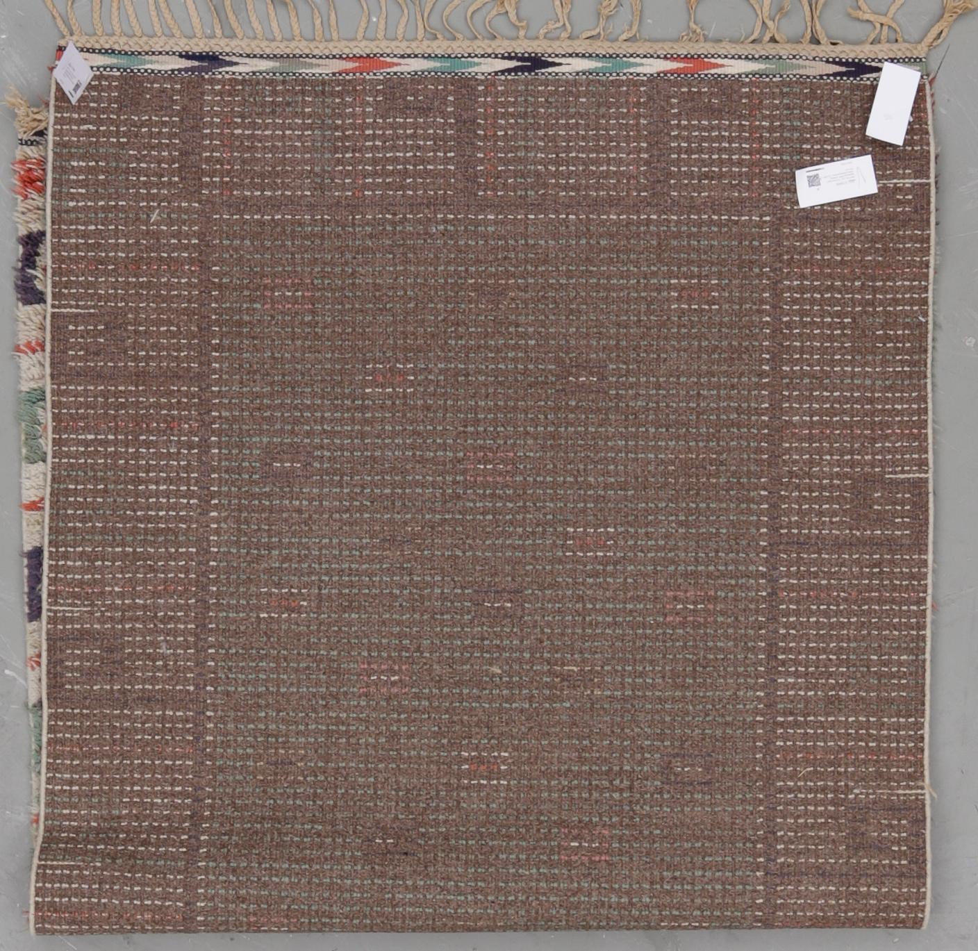 MATTA, rya, "Gröna ryan", Signerad MMF (Märta Måås-Fjetterström). Ca 206 x 104 cm.