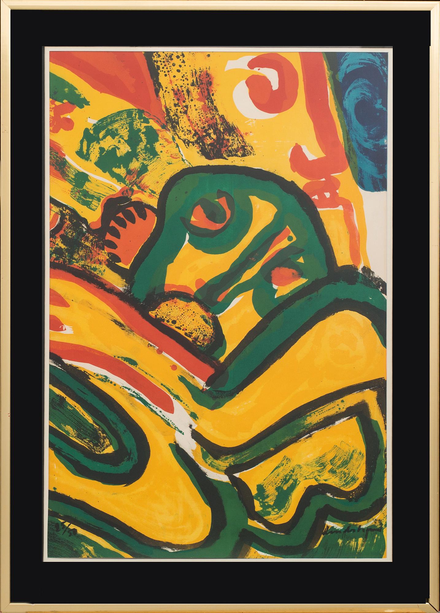 BENGT LINDSTRÖM, litograph in colour signed and numbered 25/50.