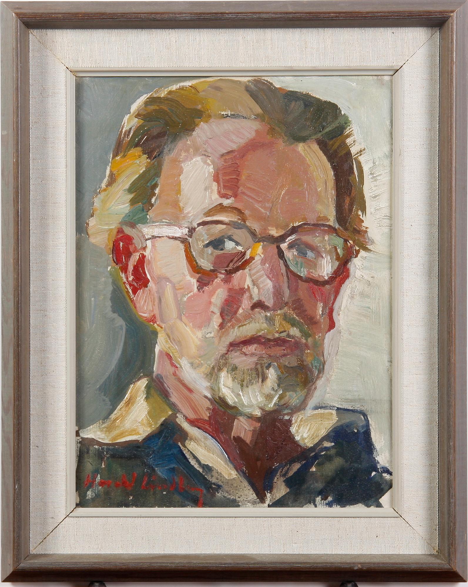 LINDBERG, HARALD. Olja på pannå. Sign.