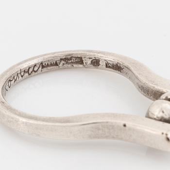 Victor Mossberg, ring, silver.