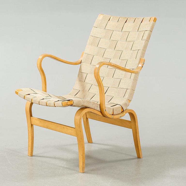 BRUNO MATHSSON, fåtölj, "Eva", Dux, 1900-talets andra hälft.