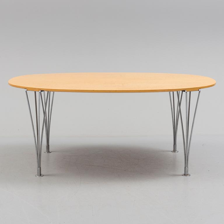 A "Superelips" table by Bruno Mathsson and Piet Hein, 20th century.