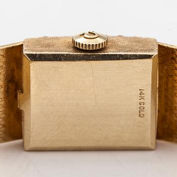 Omega, De Ville, armbandsur, 14 x 17,5 mm.