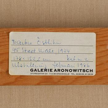 Barbro Östlihn, "45th Street Wall".