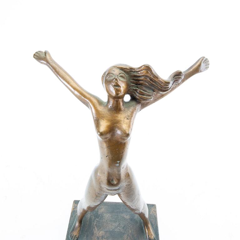 Stig Blomberg, a bronze sculpture, signed.