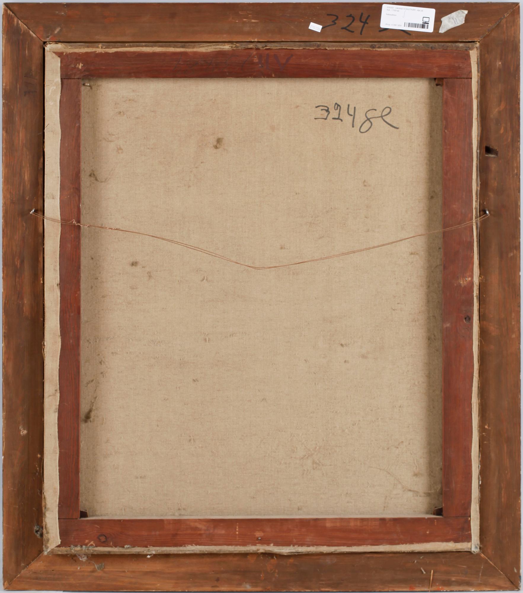 OKÄND KONSTNÄR, olja på duk, 1700-tal.