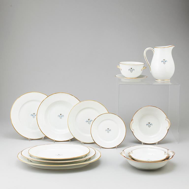 LOUISE ADELBORG, servis, 58 delar, "Swedish grace". Rörstrand, 1940-tal.