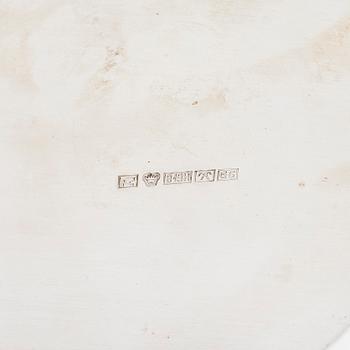 Cocktailshaker med sil, silver, Finlands Guldsmeds ab, Åbo 1936.