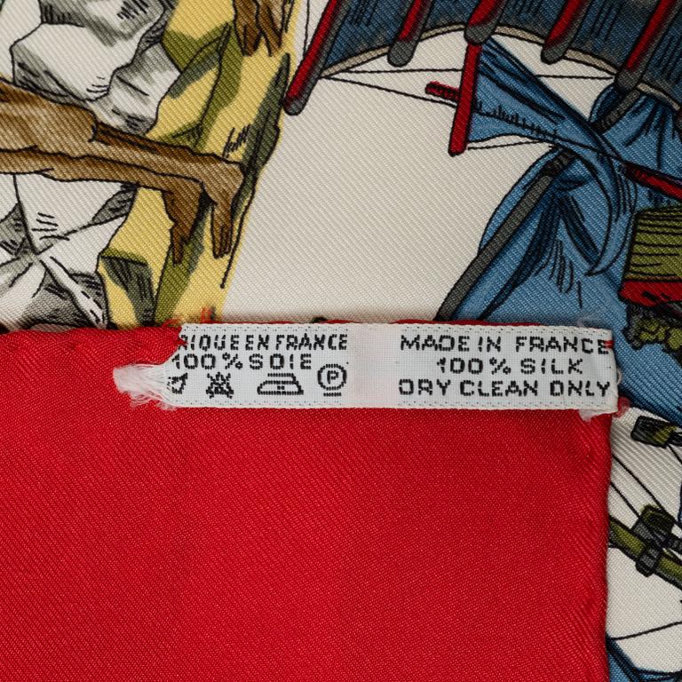 Hermés, scarf, "Au Fil de la Soie".